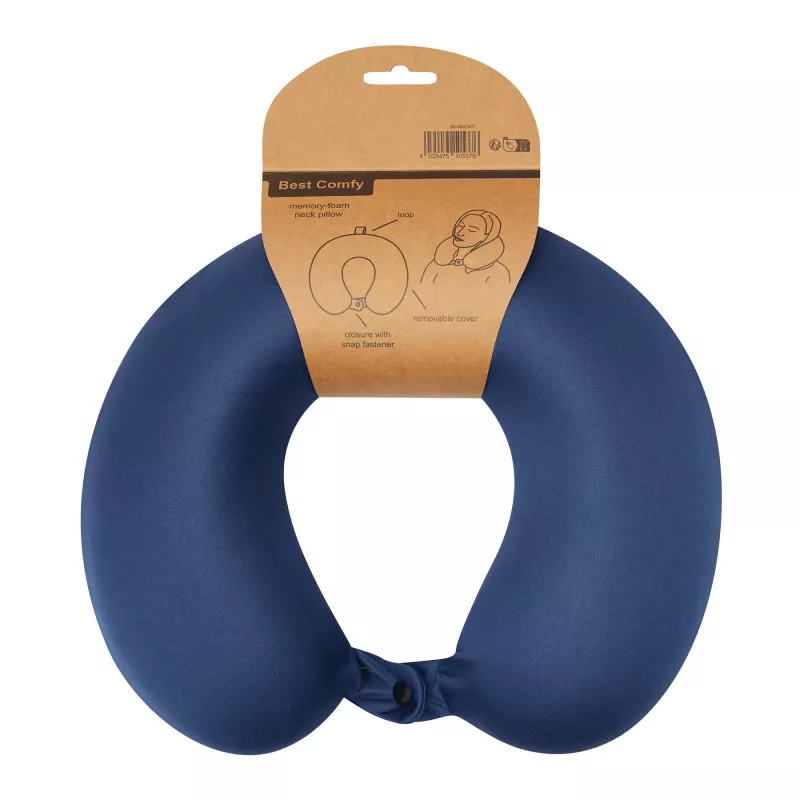 Poduszka podróżna BEST COMFY - granatowy (56-0607007)