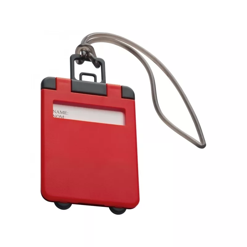 Identyfikator bagażu KEMER - czerwony (791805)