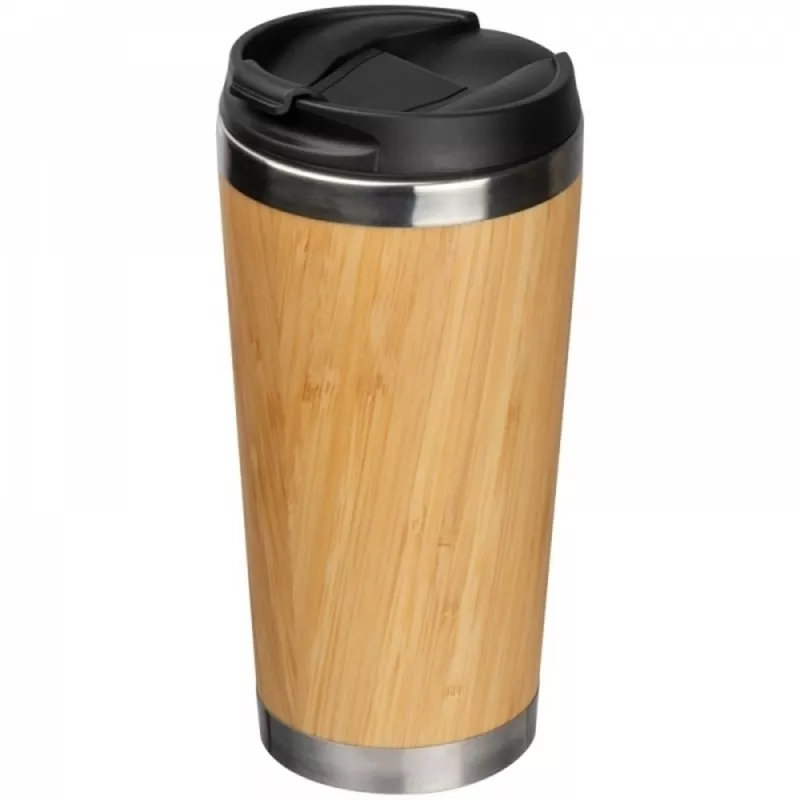 Kubek termiczny BAMBOOGARDEN 400 ml - beżowy (156413)