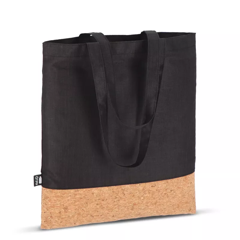 Torba transportowa R-PET i korek 35 x 40 cm - czarny (LT91393-N0002)