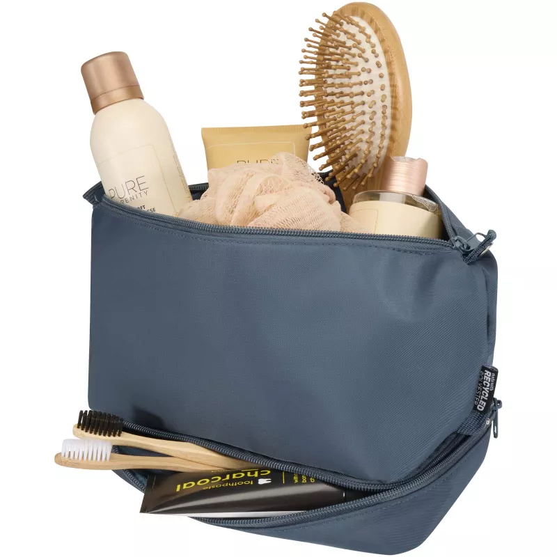 Trip Aware™, kosmetyczka podróżna wykonana z materiałów z recyklingu, 6 l - Hale Blue (12076655)