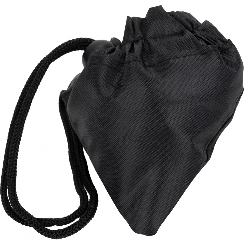 Torba na zakupy składana 190T HENRYKA - czarny (6072403)