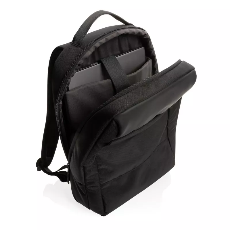 Plecak na laptopa 15,6" Swiss Peak Impact AWARE™ RPET - black (P762.741)