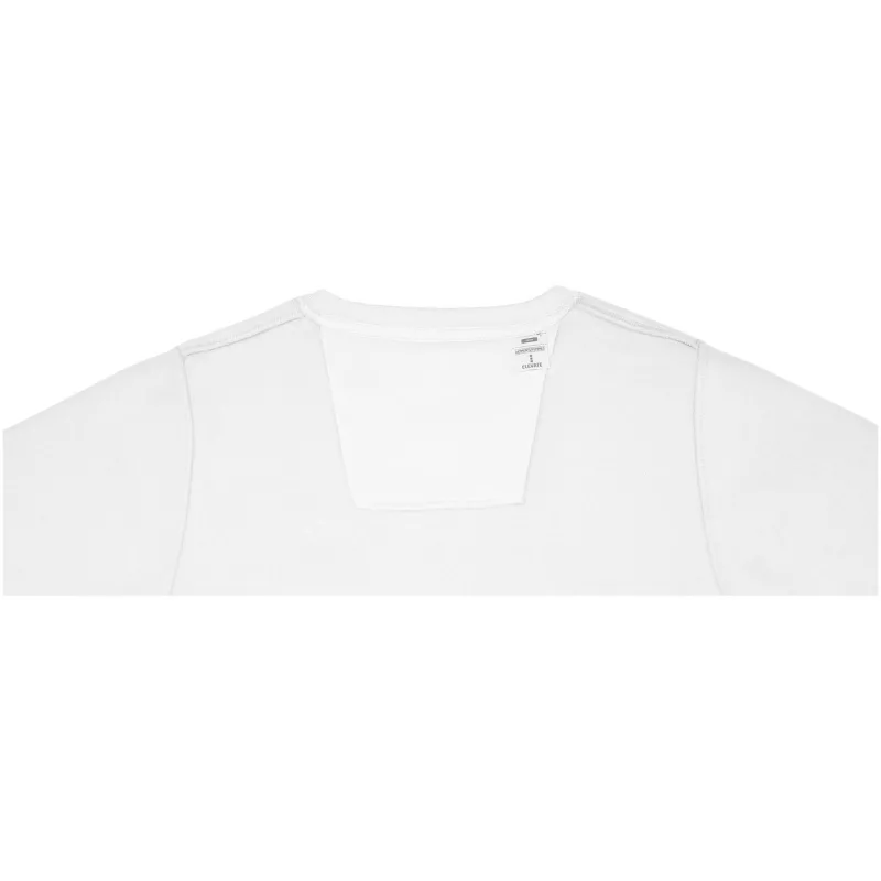 Damska bluza z okrągłym dekoltem Zenon - Biały (38232-WHITE)
