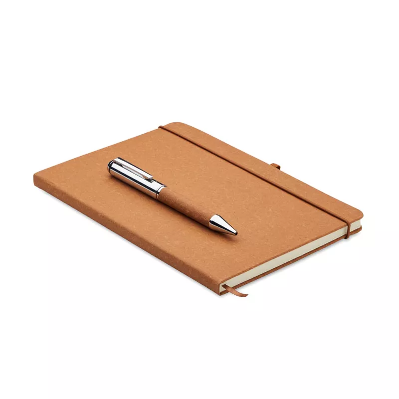Notes A5 80 kartek w linię ELEGANOTE - Bezowy (MO2195-13)