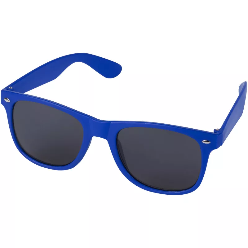 Sun Ray okulary przeciwsłoneczne z tworzywa sztucznego pochodzącego z recyklingu - Błękit królewski (12702653)