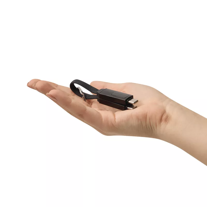 Kabel do ładowania i przesyłania danych - czarny (56-1107399)