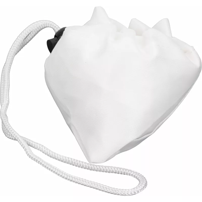 Torba na zakupy składana 190T HENRYKA - biały (6072406)