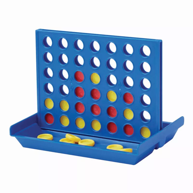 Gra podróżna 4 IN A LINE - czerwony, niebieski, żółty (56-0505039)