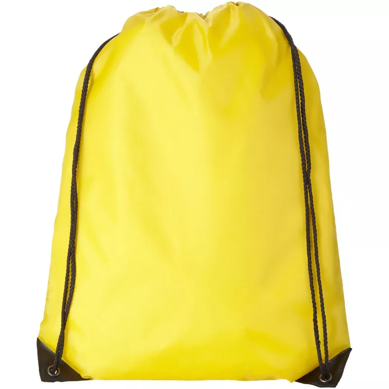 Plecak na sznurkach poliestrowy Oriole Premium, 33 x 44 cm - Żółty (19549065)