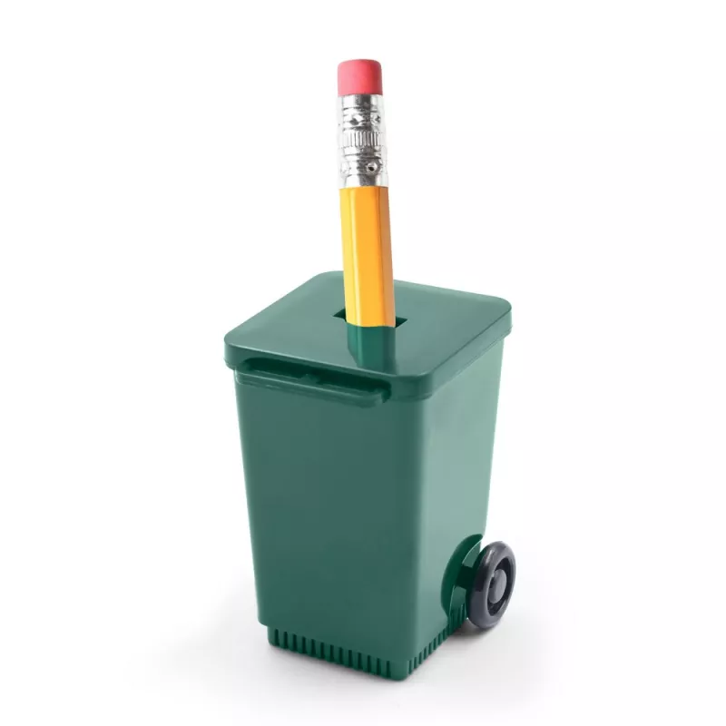 Temperówka "kosz na śmieci" - zielony (V7648-06)