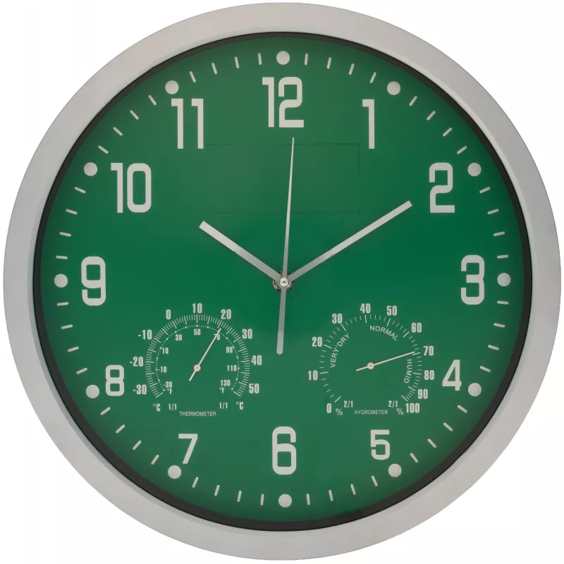 Zegar ścienny CrisMa MALCOLM - zielony (4123809)