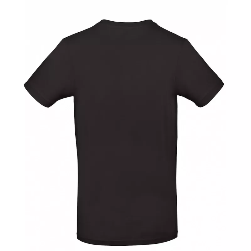 Koszulka reklamowa 185 g/m² B&C #E190 - Black (002) (TU03T/E190-BLACK)