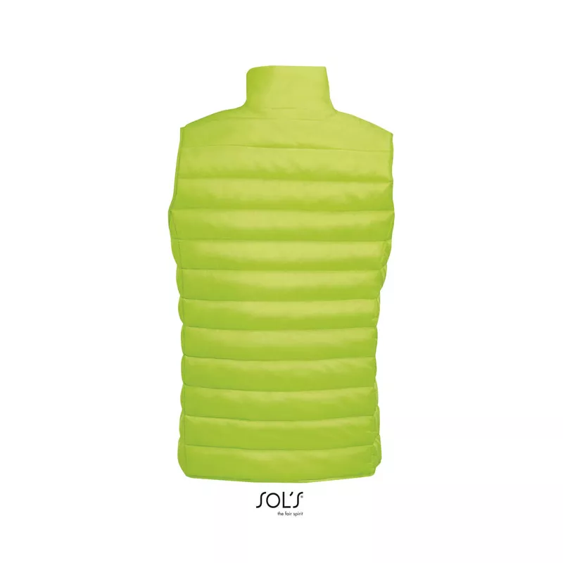 Kamizelka pikowana męska Sol's WAVE MEN - Neon Lime (S01436-NL)