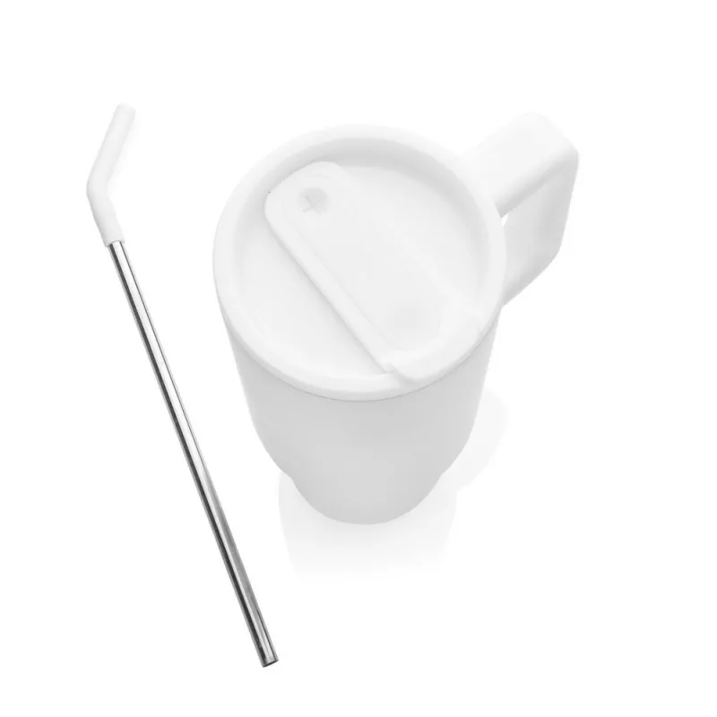 Kubek termiczny 900 ml Embrace - biały (P437.3003)