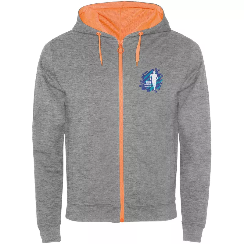 Fuji bluza unisex - Szary melanż (R1105-H_GREY)