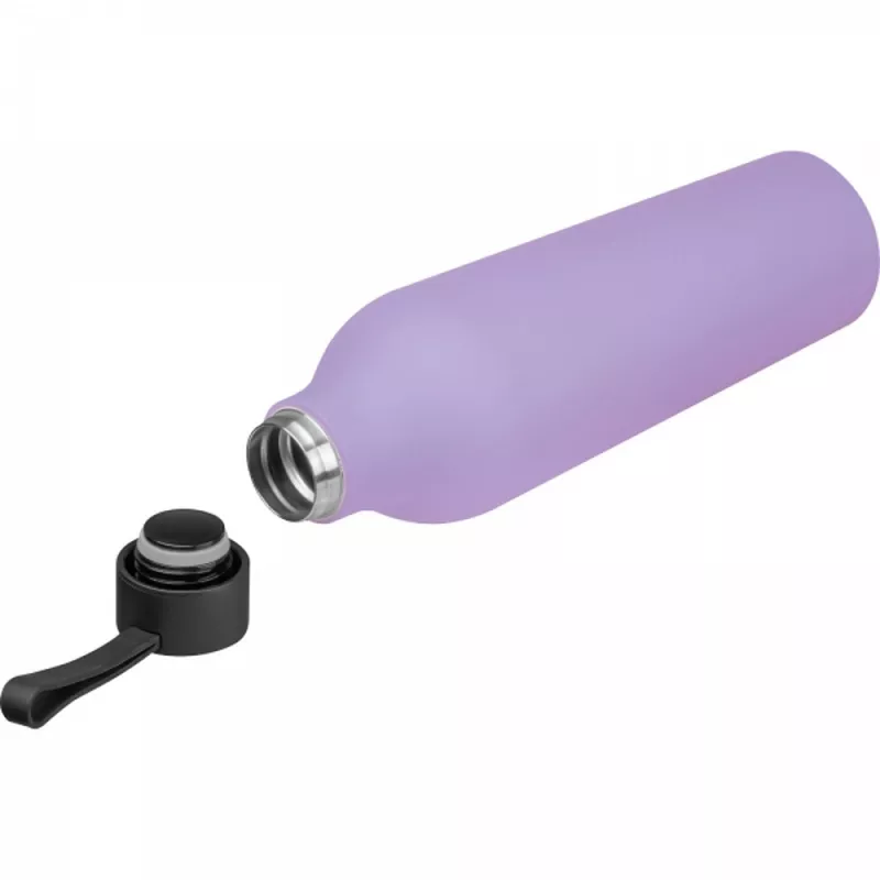 Butelka termiczna stalowa soft touch 800 ml DENIS - fioletowy (8389012)