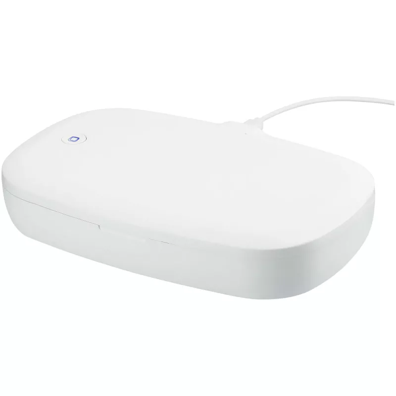 Capsule Sterylizator UV do smartfonów z bezprzewodową ładowarką indukcyjną 5 W - Biały (12413401)