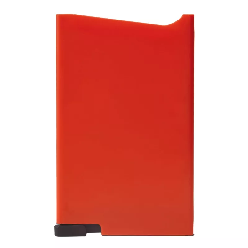 Etui na karty z RFID wykonana z ABS - czerwony (LT92191-N0021)