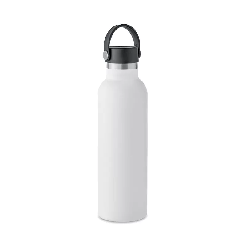 Butelka termiczna ze stali z recyklingu 700 ml BOALI - Bialy (MO6944-06)