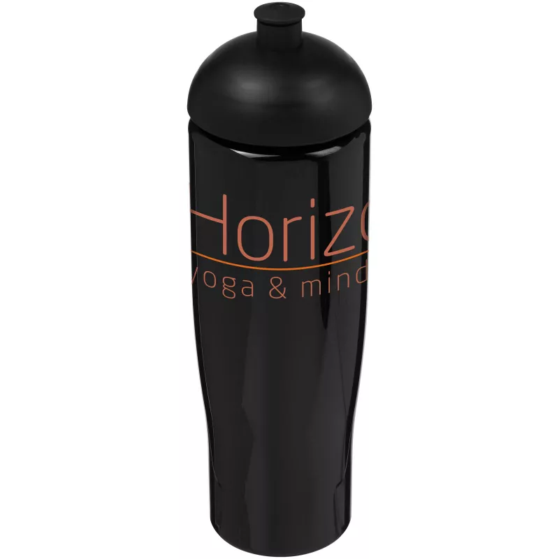 Bidon H2O Tempo® o pojemności 700 ml z wypukłym wieczkiem - Czarny (21004211)