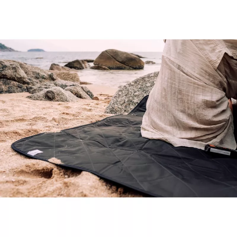 Koc piknikowy 130 x 145 cm Impact AWARE™ RPET - anthracite (P459.122)