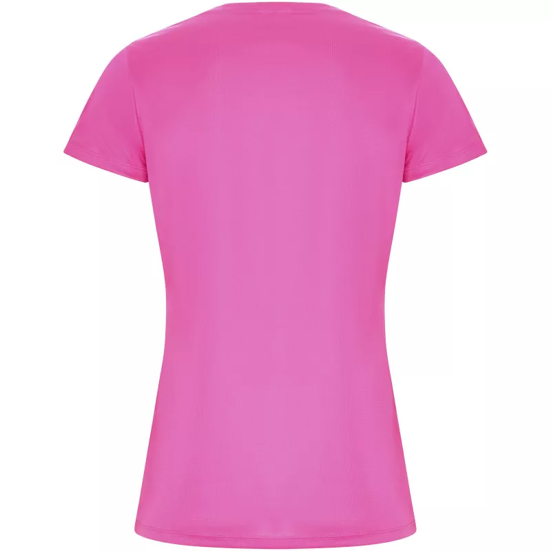 Damska koszulka sportowa poliestrowa 135 g/m² ROLY IMOLA WOMAN 0428 - Pink Fluor (R0428-PINKFLUO)