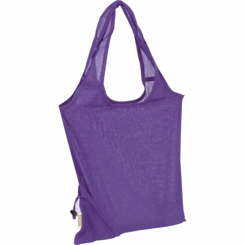 Torba bawełniana z recyklingu 118 g/m2 MODENA - fioletowy (526212)