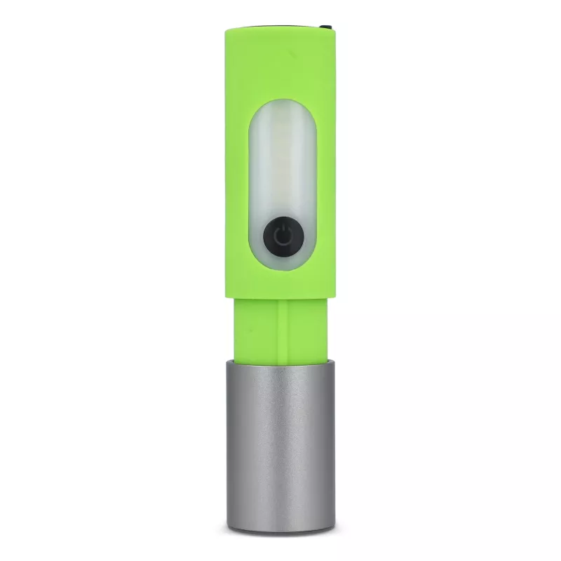 Akumulatorowa latarka LED 10W z funkcją zoom 300lm - jasnozielony (LT93319-N0032)