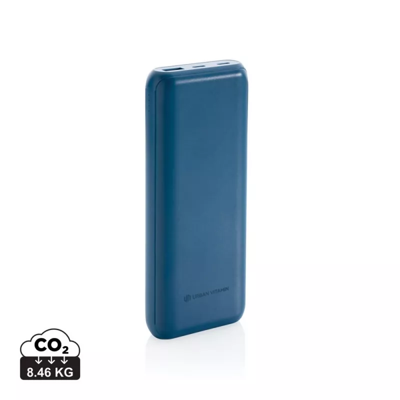 Szybki power bank 20000 mAh Urban Vitamin - niebieski (P322.755)