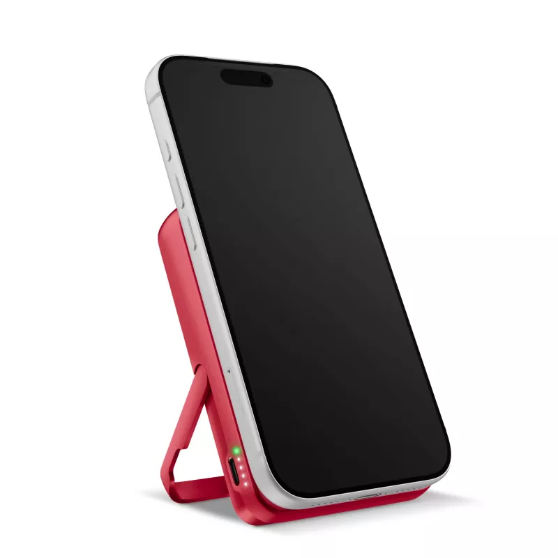 Fresh 'n Rebel Powerbank bezprzewodowy 10000 mAh kompatybilny z MagSafe - czerwony (LT49745-N0021)