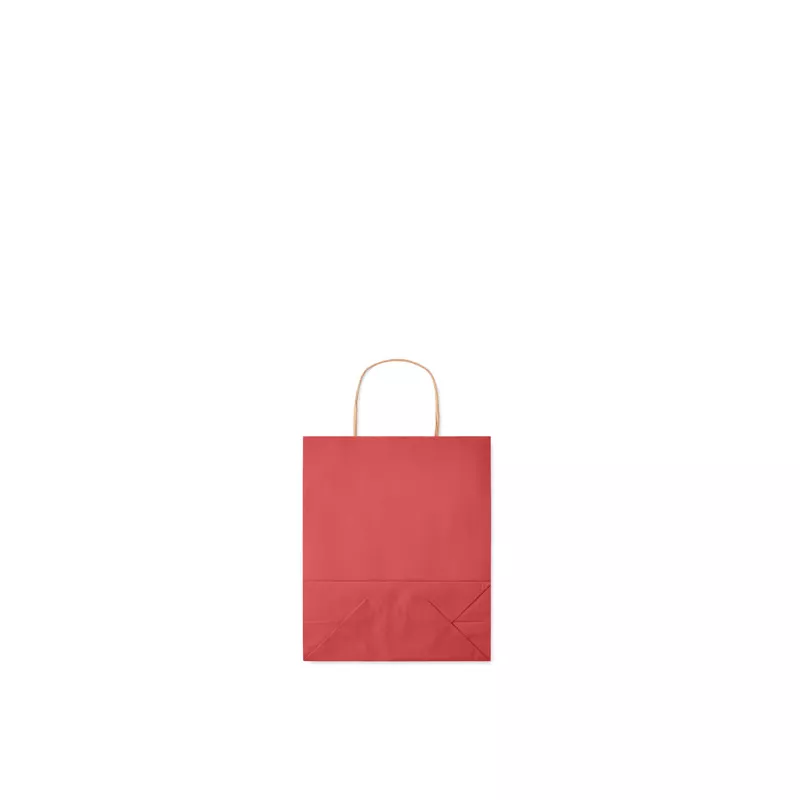 Torba prezentowa papierowa mała 90 g/m² PAPER TONE S - Czerwony (MO6172-05)