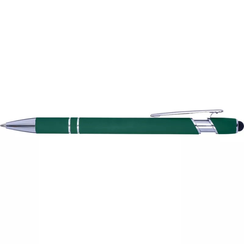 Długopis z touch pen-em - zielony (V1917-06)