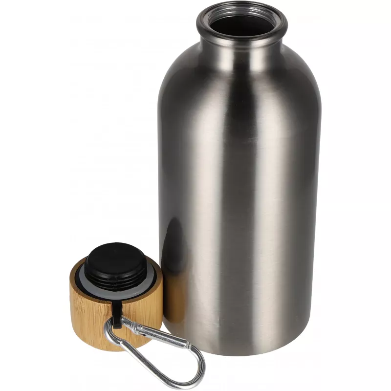Butelka metalowa 400 ml MARILYN - szary (8497207)