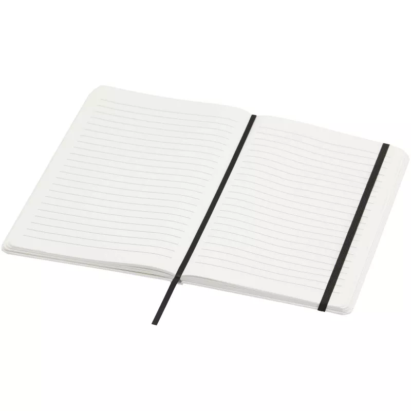 Holm notatnik A5 z papieru z kamienia z kartkami w linie - Biały (10736601)