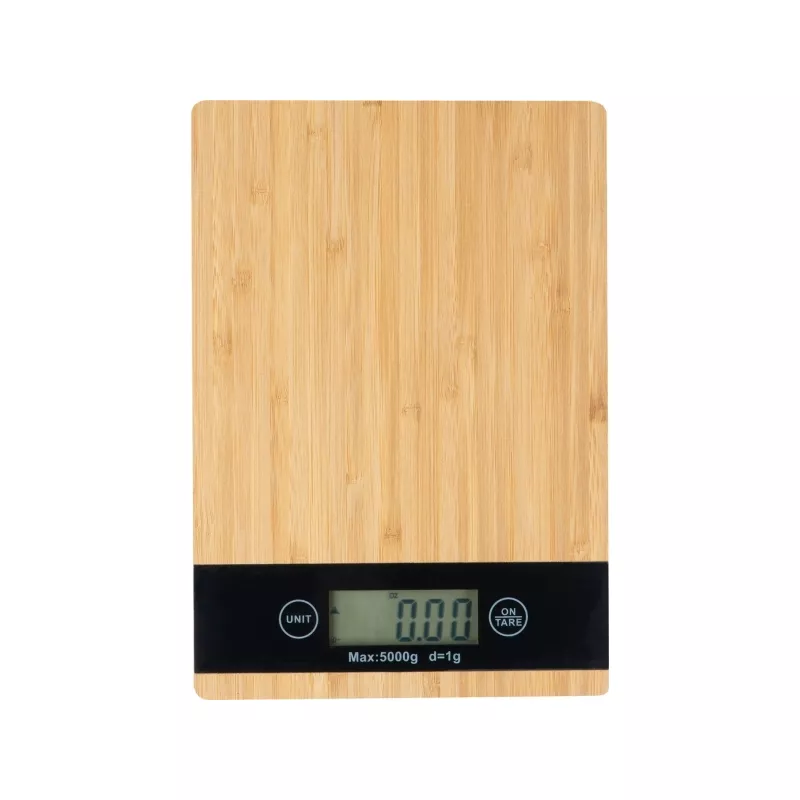 Cyfrowa waga kuchenna Bamboo - beżowy (244213)