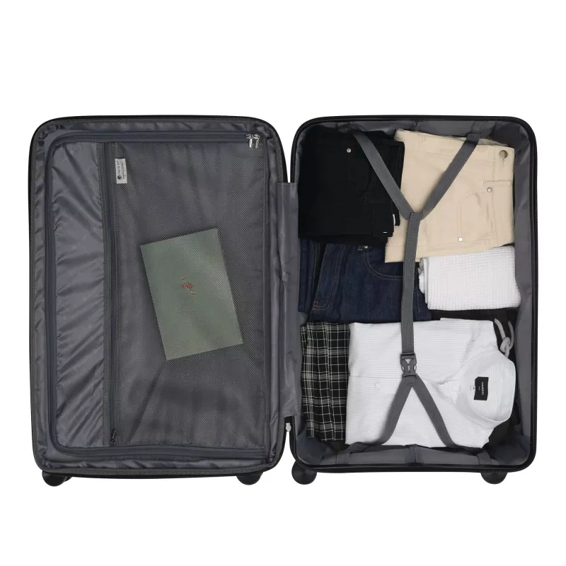 Zestaw walizek - biały (56-2210030)