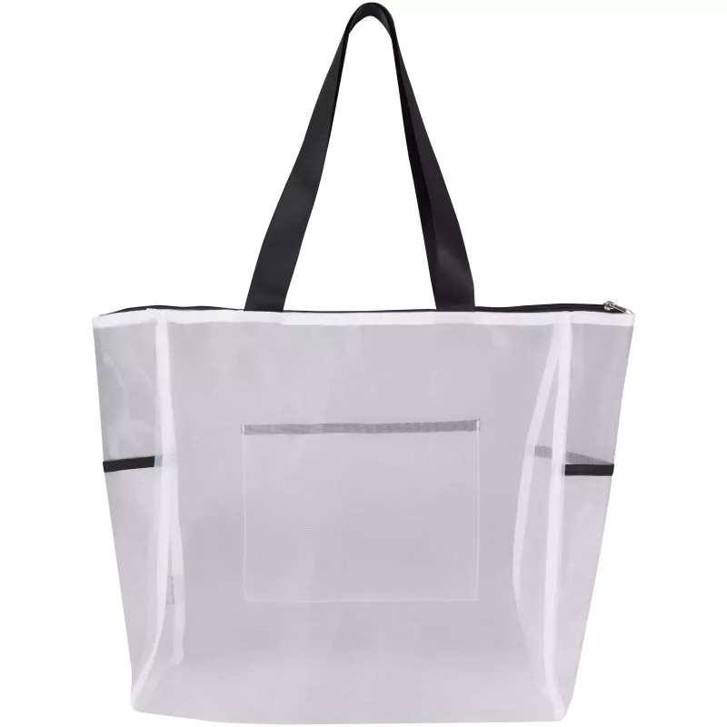 Mesh torba na zakupy 23 l z recyklingu z certyfikatem GRS - Biały (13013801)