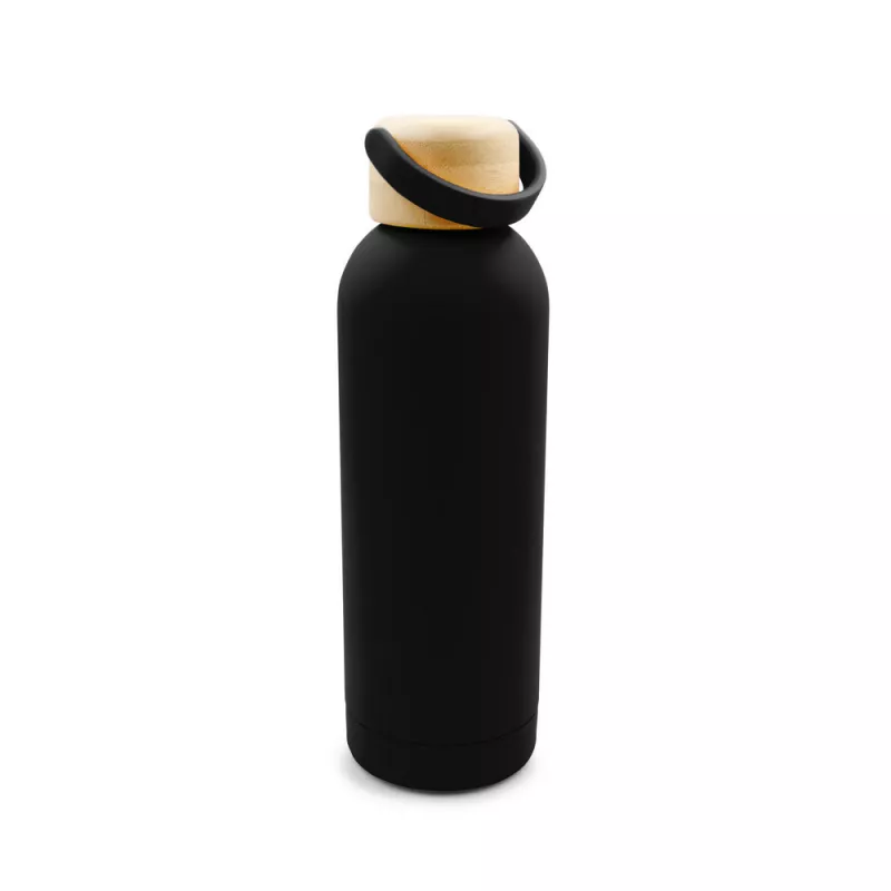 Butelka termiczna 500 ml | Zeniqua - czarny (VA116-03)