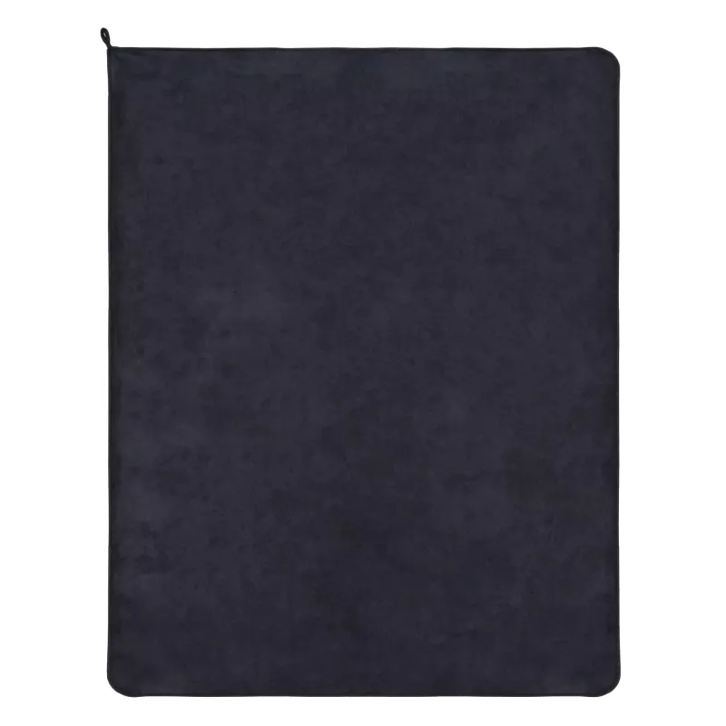 Dwuwarstwowy koc coral fleece 120 × 150 cm (500 g/m²) sublimacja - czarny (LT97216-N0002)