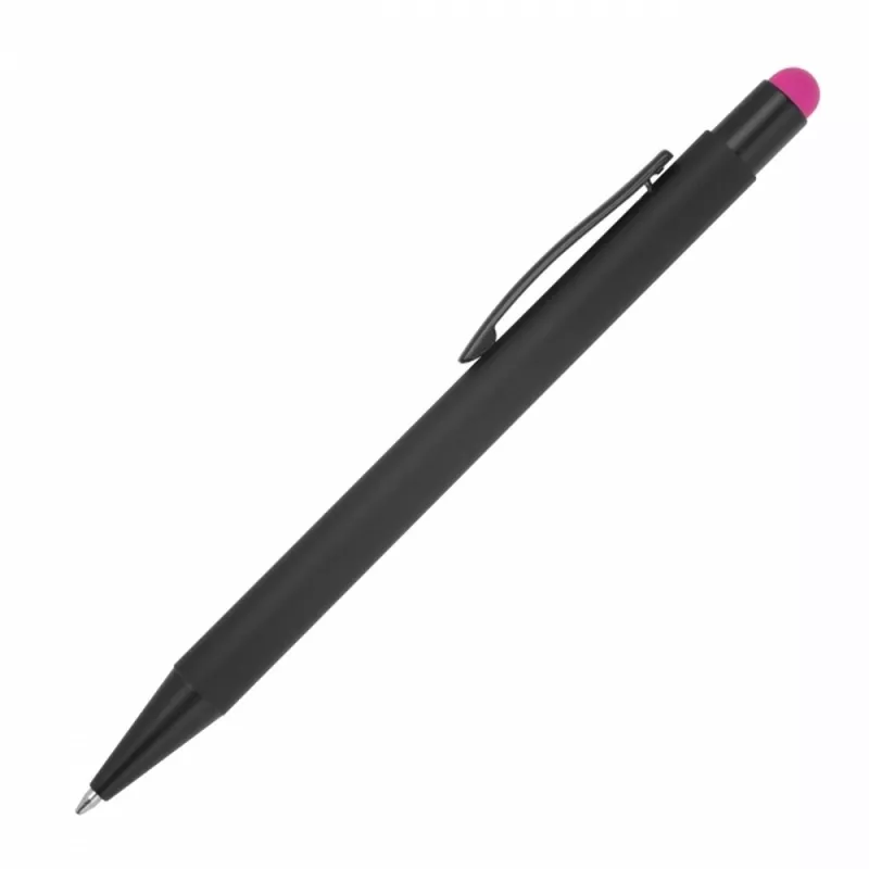 Długopis metalowy touch pen soft touch OHARA - różowy (462411)