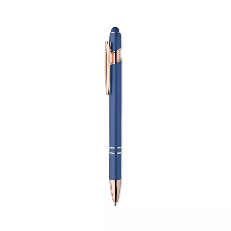Długopis z aluminium z recyklingu SCRIBBLE - Niebieski (MO2380-04)