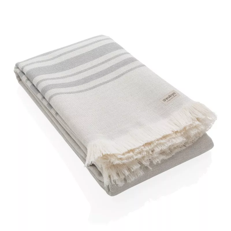 Ręcznik 100 x 180 cm Hammam Ukiyo Yumiko AWARE™ - szary (P453.792)