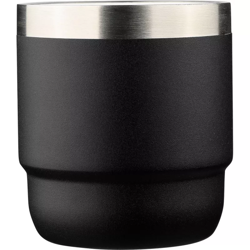 Kubek z powłoką ceramiczną wewnątrz 180 ml - czarny (VB106-03)