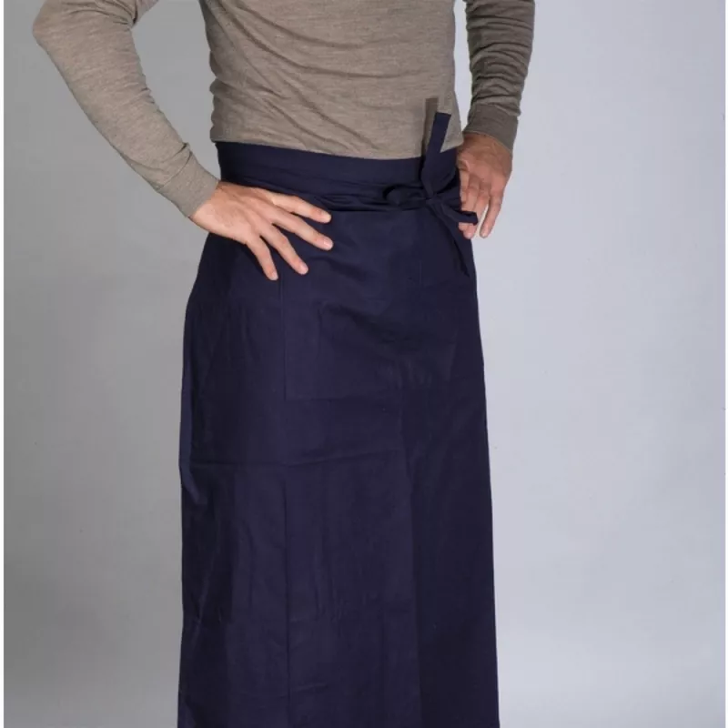 Fartuch kelnerski MJOLDEN 160g/m² - granatowy (138344)