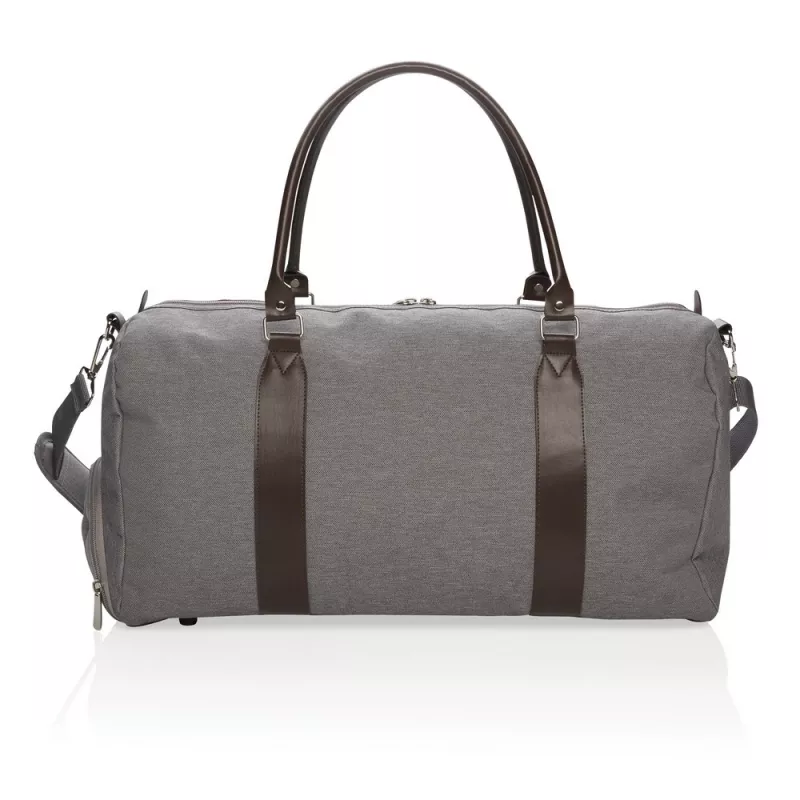 Weekendowa torba sportowa, podróżna - szary (P707.052)