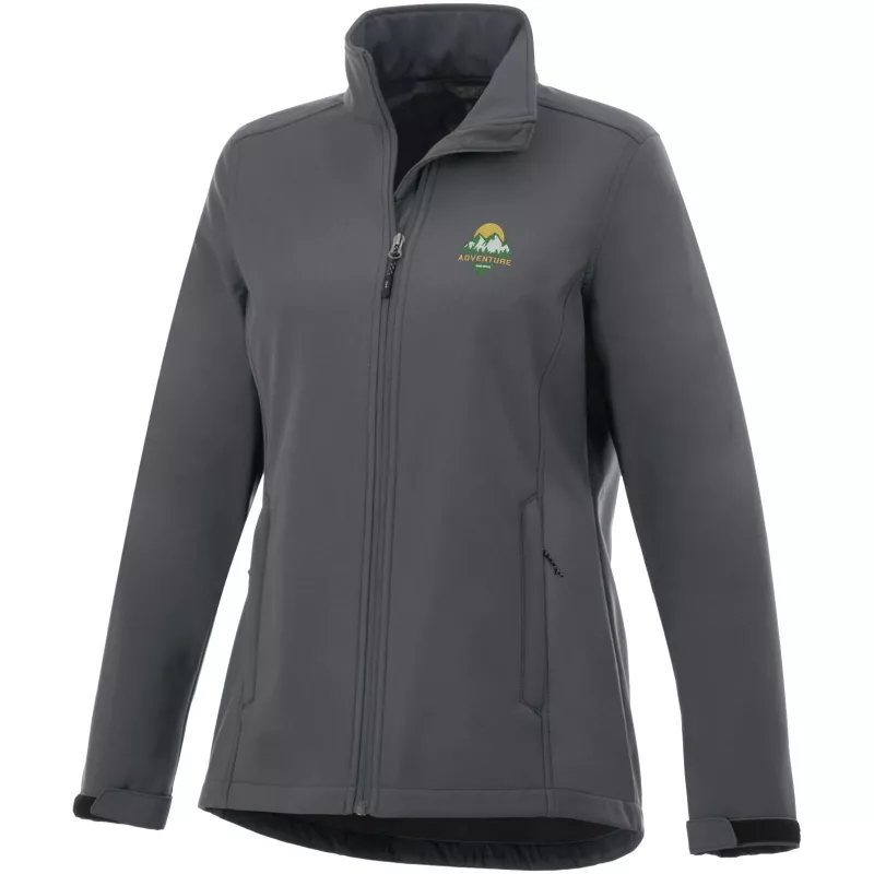 Damska kurtka typu softshell Maxson - Szary sztormowy (38320-STRMGREY)