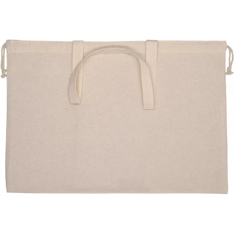 Torba z bawełny organicznej z długimi uszami 180 g/m2 DALE - beżowy (6322113)