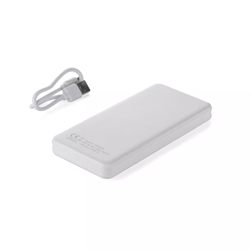 Power bank SIMPLE 10000 mAh - biały (09150-01)