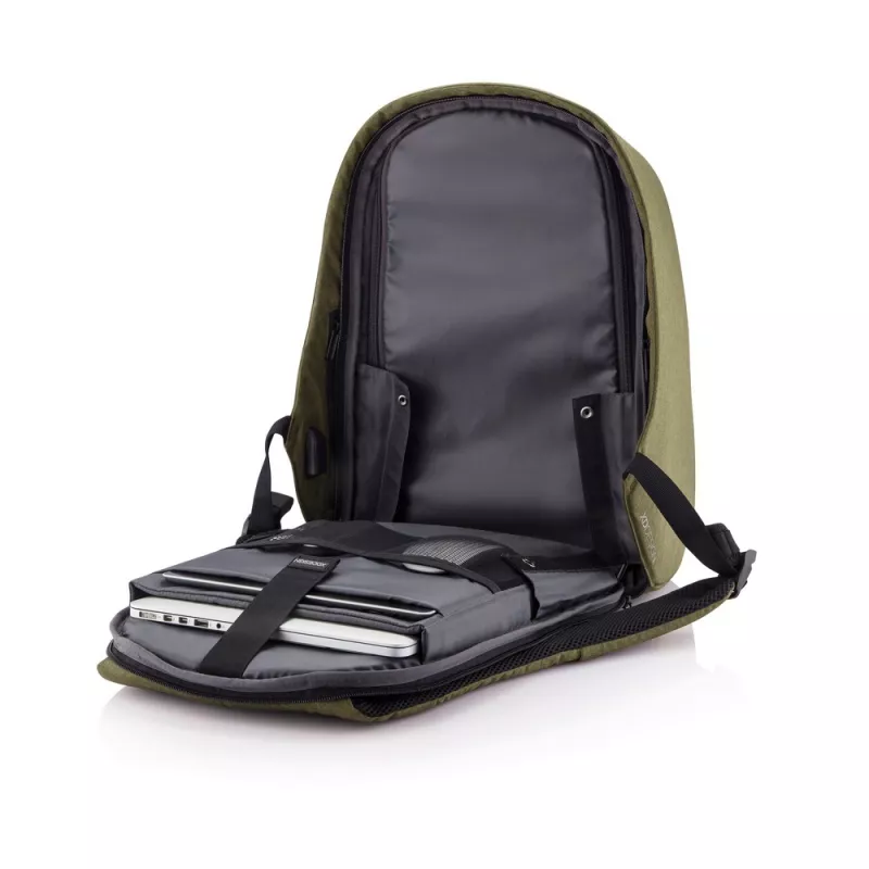 Bobby Hero Regular plecak chroniący przed kieszonkowcami - zielony (P705.297)